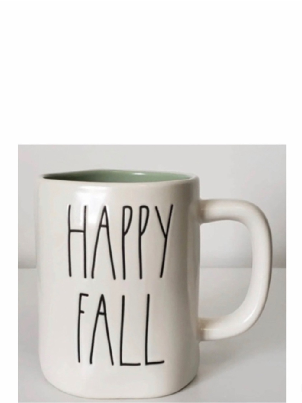 NEW Rae Dunn Happy Fall Coffee Mug Double Sided